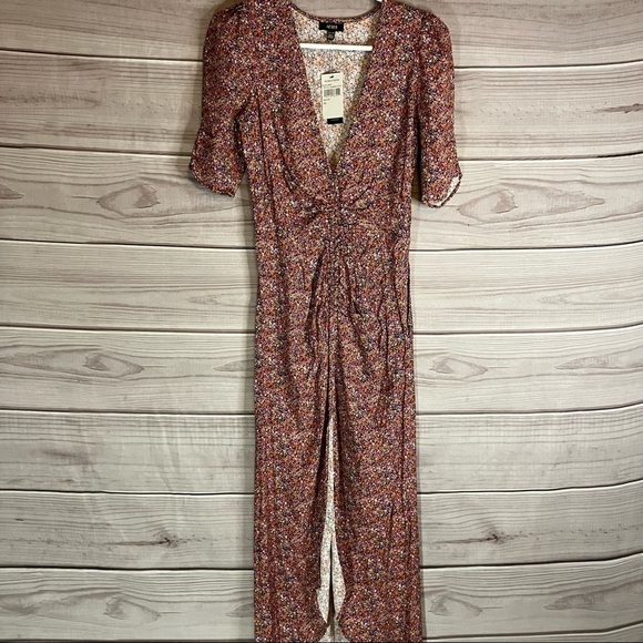 Revolve Afrm Jasmine Ditsy Floral Print Dress - Picture 3 of 15